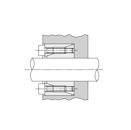 Втулка зажимная BK 61 (RCK 61) 5x16, EMT | ЕМТ