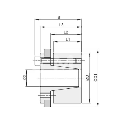 Втулка зажимная BK 71 (RCK 71) 150x200 (KLDB150), EMT | ЕМТ
