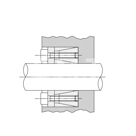Втулка зажимная BK 45 (RCK 45) 19x41 (KLHH019), EMT | ЕМТ