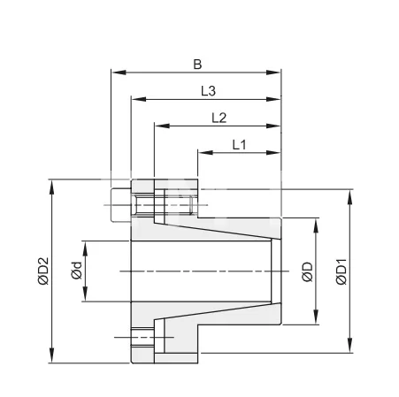 Втулка зажимная BK 80 (RCK 80) 100x125 (KLCC100), EMT | ЕМТ
