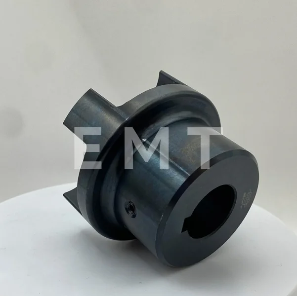 Полумуфта GE 24-32 A с готовым отверстием d16 шпон паз 5х2,3мм+винт М4 СТАЛЬ, EMT | ЕМТ