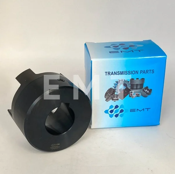 Полумуфта GE 24-32 B с готовым отверстием d28 шпон паз 8х3,3мм+винт М6 СТАЛЬ, EMT | ЕМТ