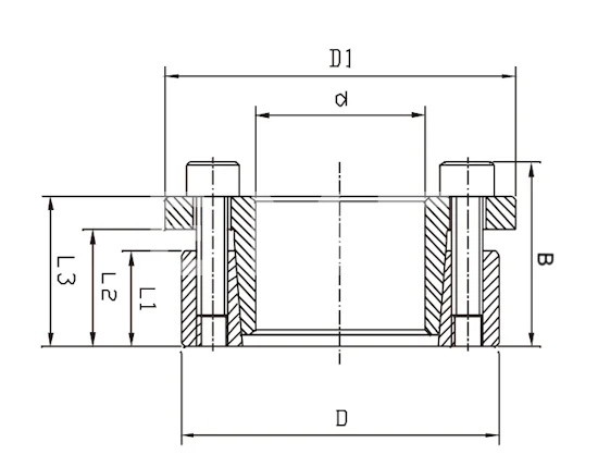 Втулка зажимная BK 16 (RCK 16) 60x90 (KLAB060), EMT | ЕМТ