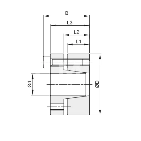 Втулка зажимная BK 13 (RCK 13) 30x55 (KLAA030), EMT | ЕМТ