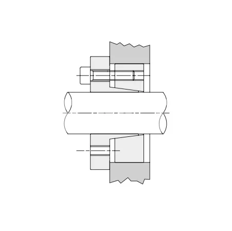 Втулка зажимная BK 15 (RCK 15) 40x65 (KLBB240), EMT | ЕМТ